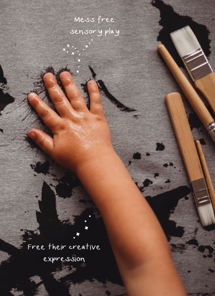 Magic Canvas + Brush Set: Paint with just water!