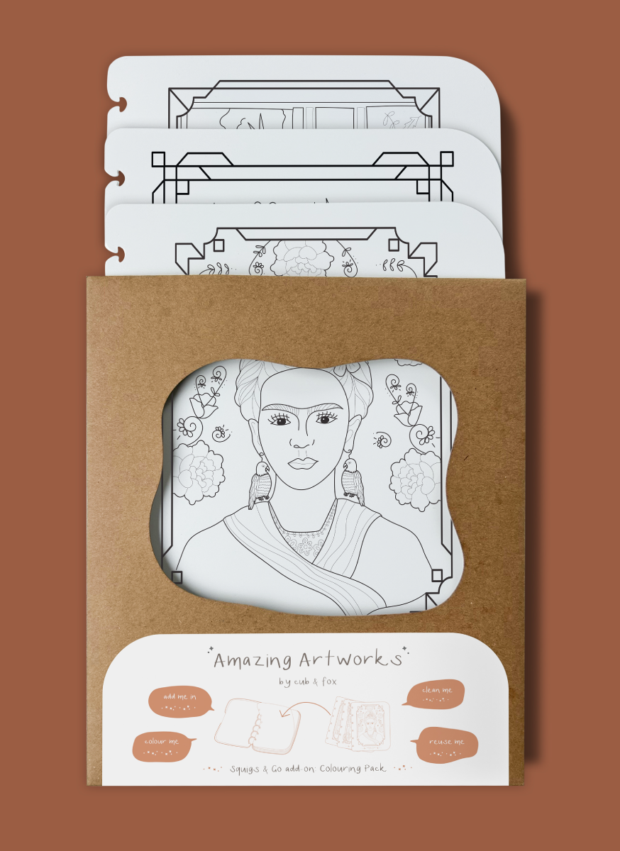 Amazing Artworks Colouring Pack