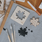 Stencil, Stamp & Spray Set