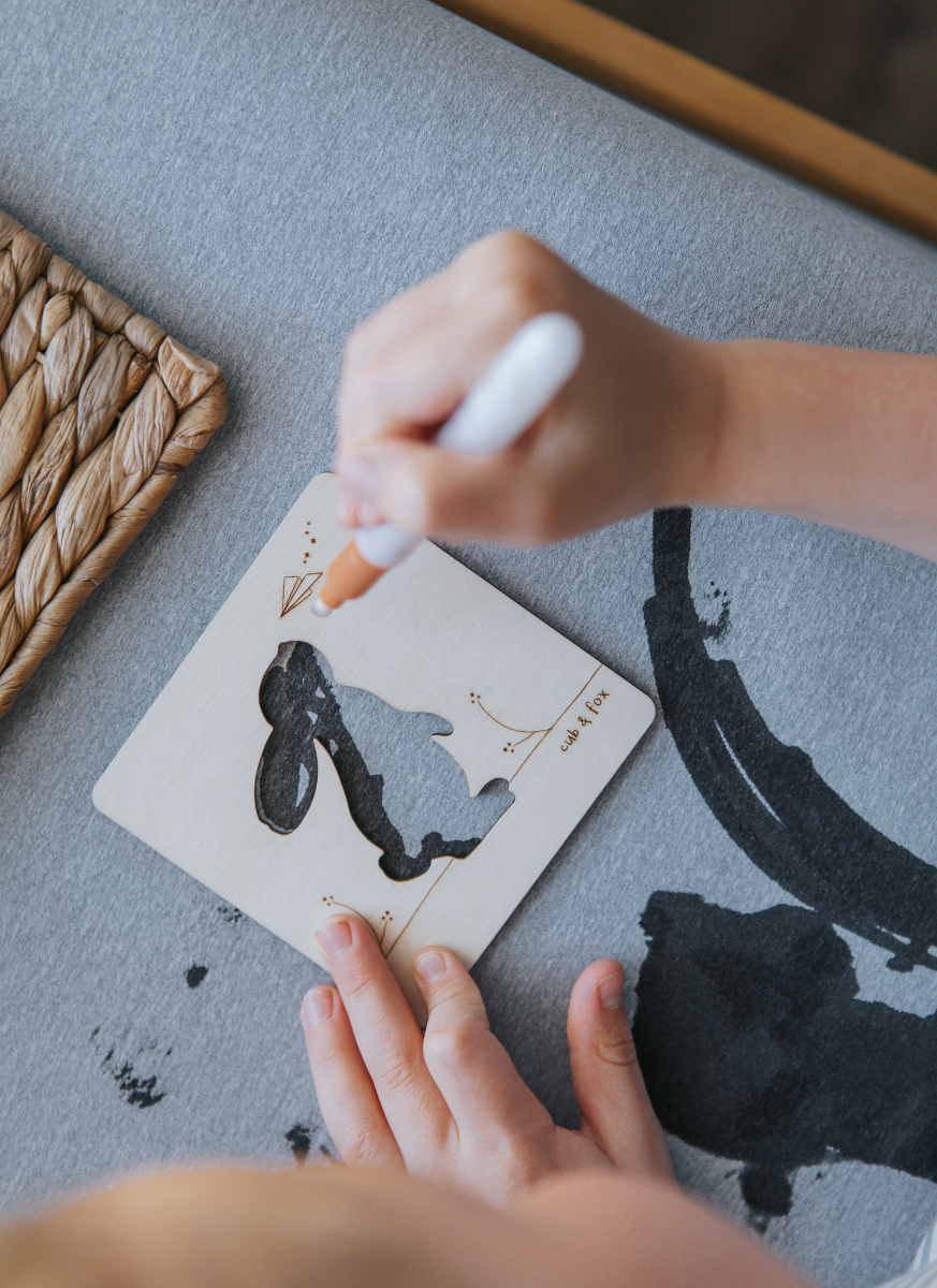 Stencil, Stamp + Spray Set