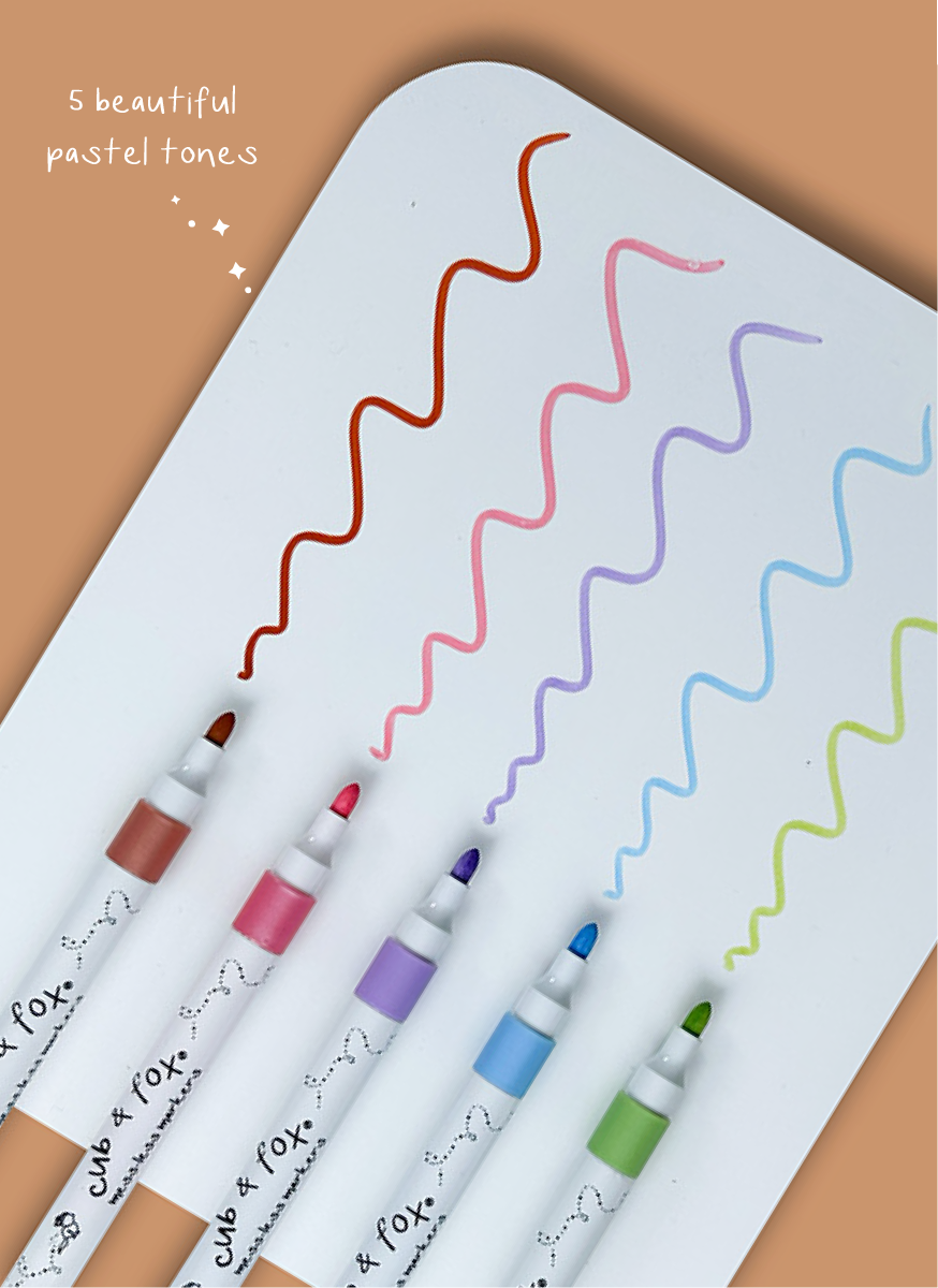 Pastel Mess-less Marker Set