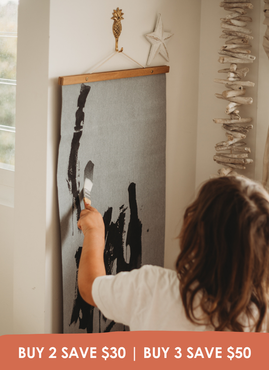 Magic Canvas & Brush Set: Paint with just water!