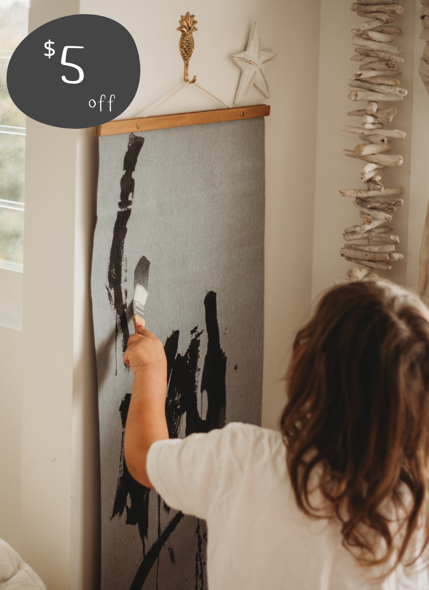 Magic Canvas + Brush Set: Paint with just water!