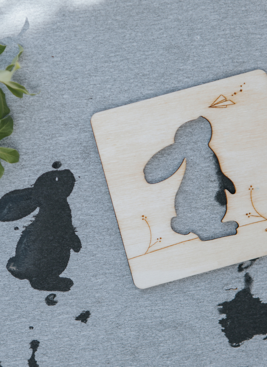 Woodland Stencil & Stamp Set